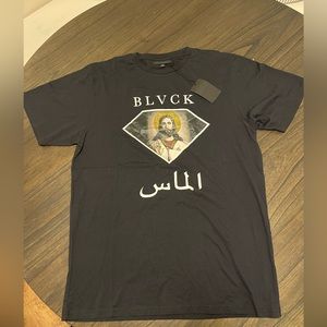 Mens Black Scale Jesus tee in size XL BRAND NEW WITH TAGS
